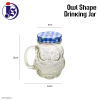 Owl Shape Drinking Jar LFH-YW031 Drinking Jar Glasses