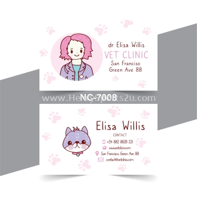 Pet Name Card - NC7008