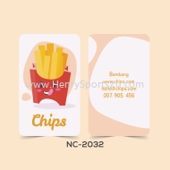 Restaurant Name Card - NC2032