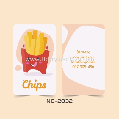 Restaurant Name Card - NC2032