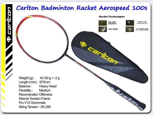 Carlton Badminton Racket Aerospeed 100s