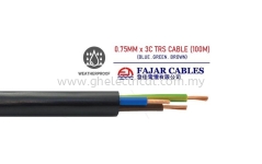 Fajar 0.75mm-6mm X 3c Trs Cable 