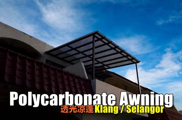 Bumbung Awning polikarbonat Di Klang - Selangor