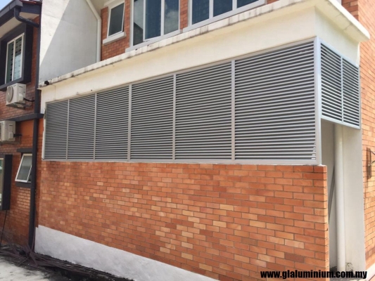 Aluminium Louver Door / WIndow / Shutter / Screen  Refer Design