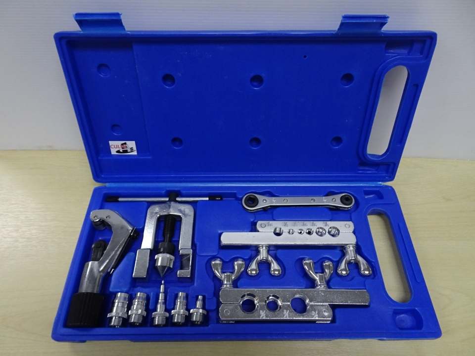 CULMI CT-278 FLARING & SWAGING TOOL KIT 45กใ (O.D. 1/8"/3/16"/1/4"/5/16"/3/8"/7/16"/1/2"/5/8" & 3/4")