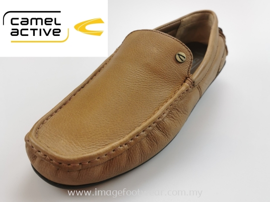 CAMEL ACTIVE Full Leather Men Shoes-CA-871951-1-82 DARK TAN Colour