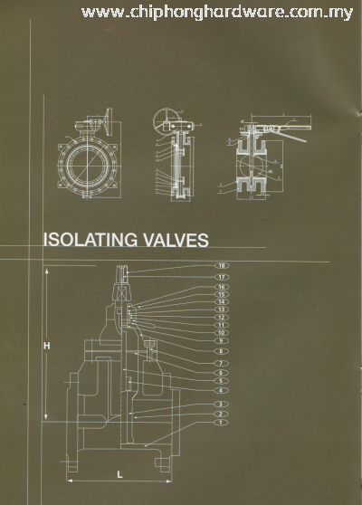 LYE Isolating Valves