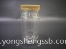 SU 242 (60PCS/BAG) WITH LID PET Container / Plastic Cup / Bottle / Bowl / Plate / Tray / Cutleries / PET