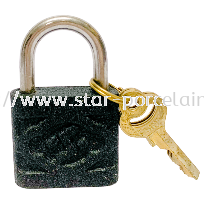 40MM BLACK PADLOCK