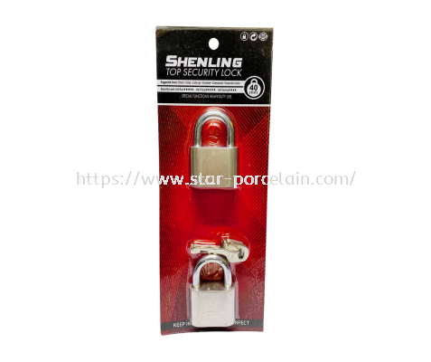 402 2PCS 40MM PADLOCK SHENLING