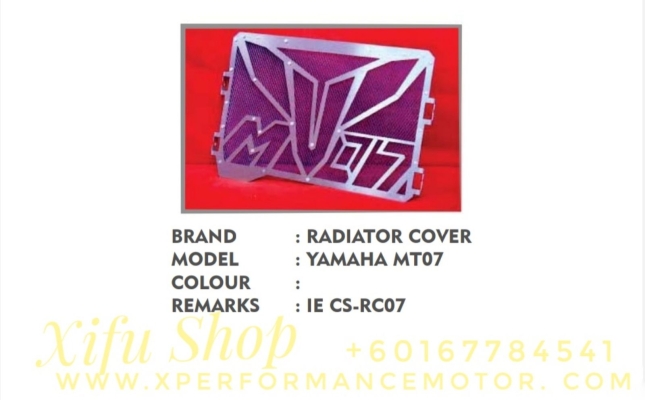 RADIATOR COOLANT NET ACCESSORIES YAMAHA MT07 CS-RC07