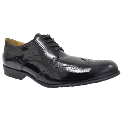 MEN LACE UP BROGUE SHOE (MM 6221A-BK) (ASR.X)