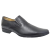 MEN SLIP ON LEATHER SHOE (MM 6247-BK) (SET.X) Men Shoes