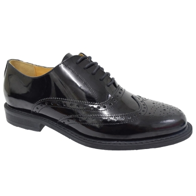 MEN LACE UP BROGUE SHOE (MM 5211B-BK) (ASX.X)