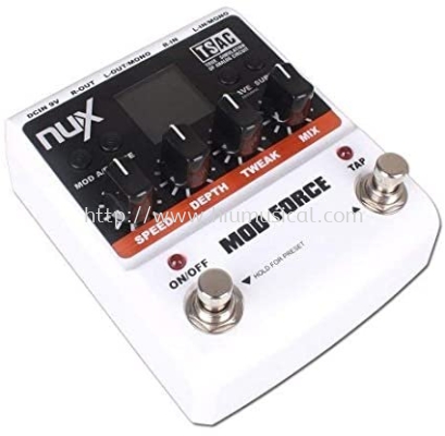 NUX Mod Force Electric Guitar Effect Pedal 12 Modulation effects