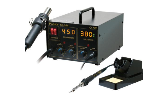 PROSKIT - SS-989 2in 1 SMD HOT AIR REWORK STATION