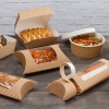 Kraft Paper Food Packaging Take Away Food Grade Packaging Printing & Packaging