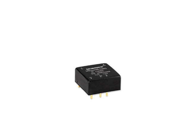 Mornsun 1"x1" metal package DC/DC converter URA_YMD-10WR3