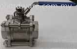 Stainless Steel Ball Valve 3-Pcs Body Full Bore SATTEN Valves Valves