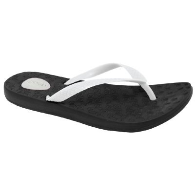 LADIES EVA SLIPPER (P LJA1325-BK/W)(SA.E)