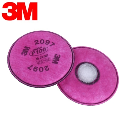 3M 2097 P100 Particulate Filter with Nuisance Level Organic Vapor Relief
