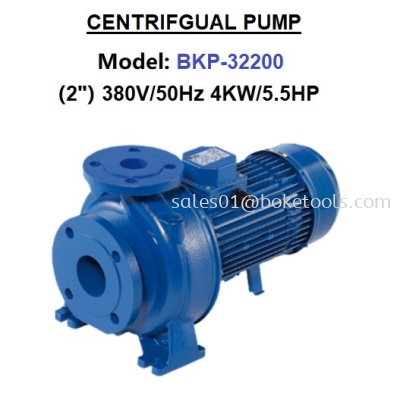 BKP-32200 2" CENTRIFGUAL PUMP 380V/50Hz 4KW/5.5HP