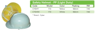 Cyber Helmet - Light Duty Safety Helmet  HEAD PROTECTION