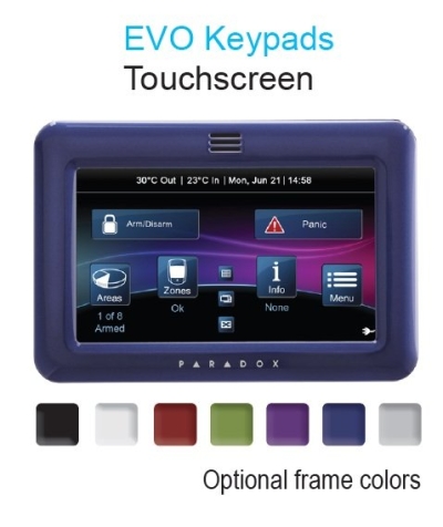 EVO TM50 Wired Touch Screen Keypad