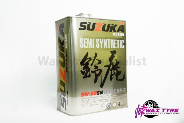 SUZUKA SEMI SYNTHETIC 5W-30 SN