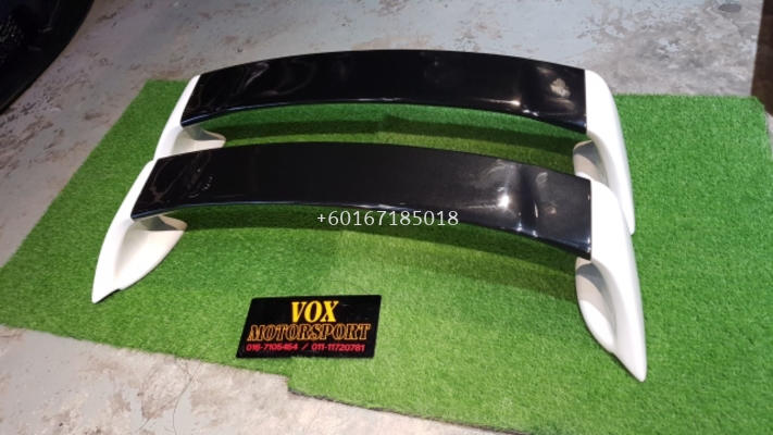 2006 2007 2008 2009 2010 2011 honda civic fd fd1 fd2 fd4 fd2r type r rear spoiler for fd frp material brand new set