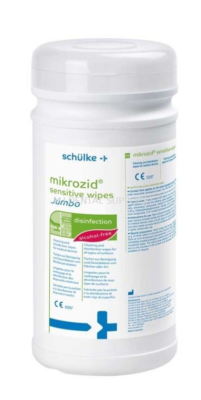 MIKROZID SENSITIVE WIPES JUMBO (ALCOHOL FREE)