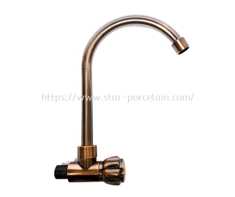108 COPPER WATER TAP (WALL)