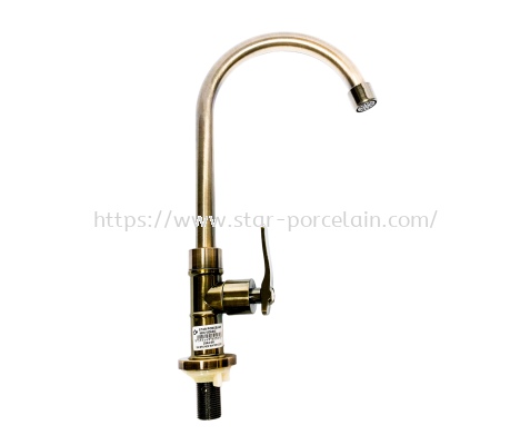 106 BRONZE WATER TAP (FLOOR)