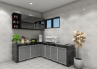 3D FOR KITCHEN Reka bentuk dapur