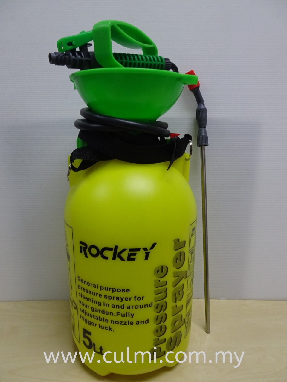 ROCKEY 5.0 LITRE PLASTIC PRESSURE SPRAYER