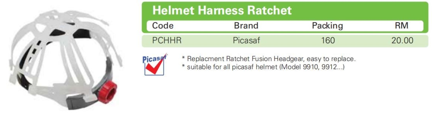 Picasaf Helmet Harness Ratchet