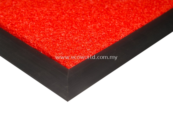 PVC Normal Duty Coil Mat - Red