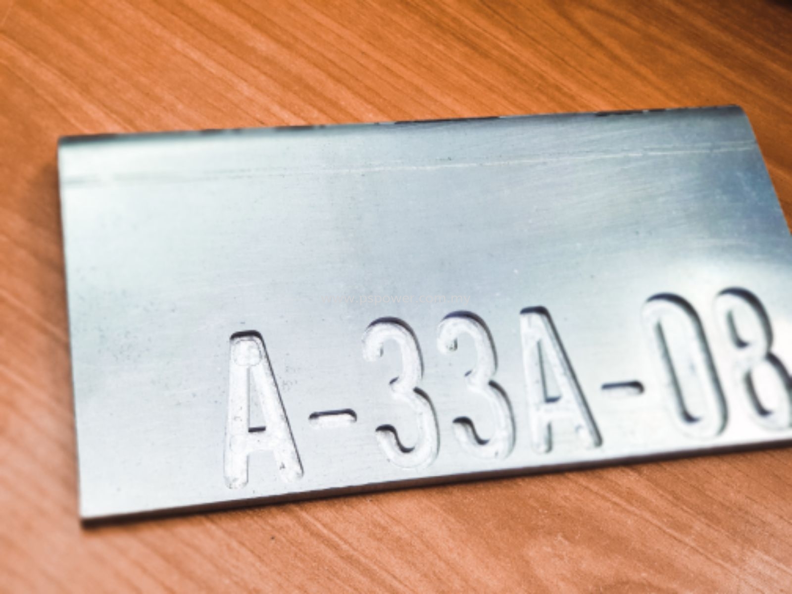 Aluminium Engraving