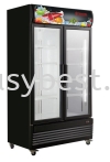 TC-2D/DC-680B : 2 DOOR DISPLAY CHILLER-680L Display Chiller / Freezer Tescool Commercial Refrigerator