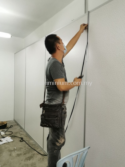 partition gypsum board vinyl 