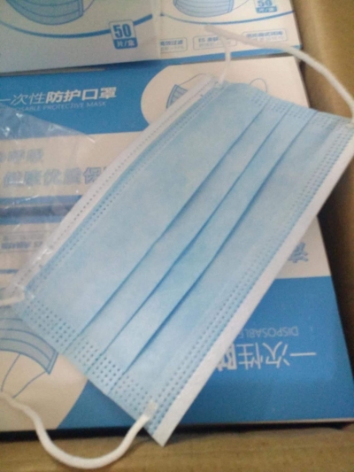 Supply 3ply facemask with BFE 99%