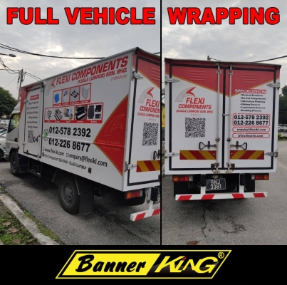 Advertise With Sticker Wrapping on Vehicle