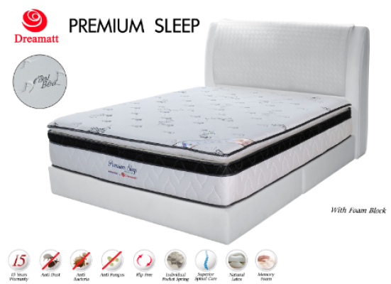 Premium Sleep Thickness 15"