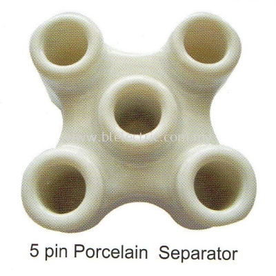 Electrode Separator 5Pin (Porcelain)