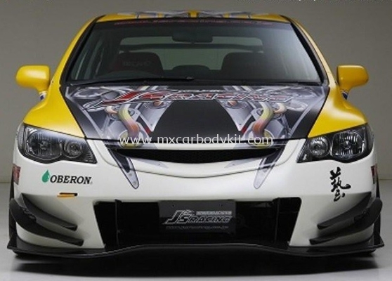 HONDA CIVIC FD 2006 - 2011 JS RACING FRONT BUMPER