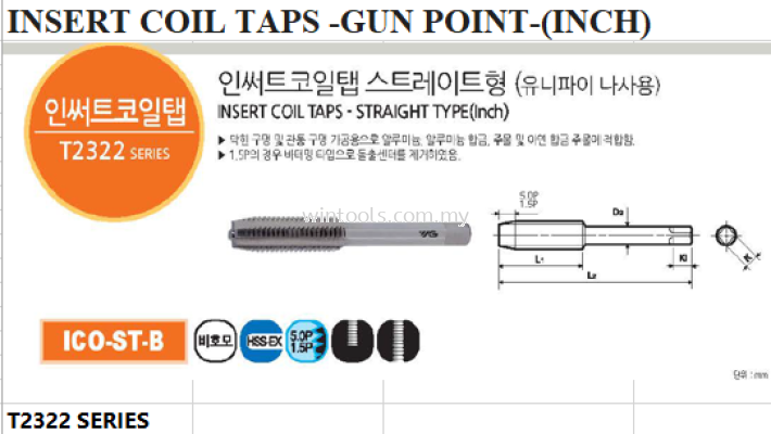 #4-40UNC - 1"-12UNF 