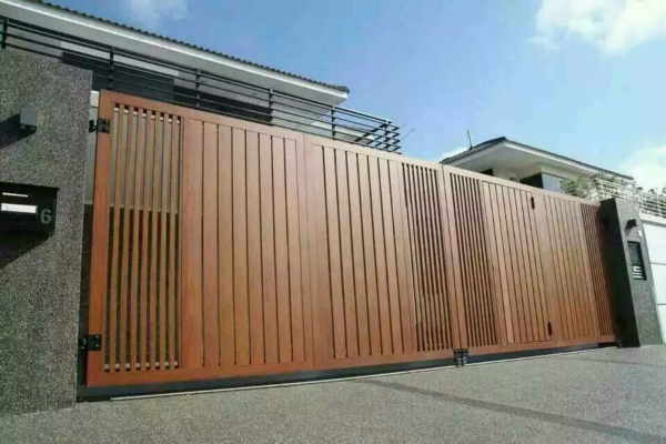 Pintu Pagar Aluminium Seri Kembangan