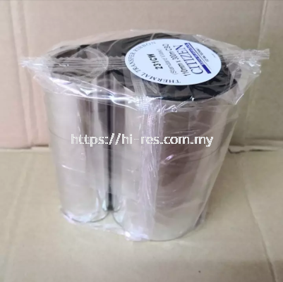 Thermal Transfer Wax Ribbon 110MM(W) X 300M(L) (1 ROLL)