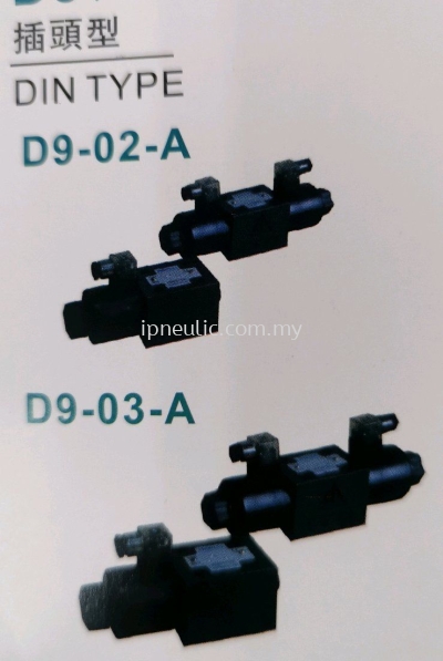 D8, D9 SERIES SOLENOID OPERATED DIRECTIONAL CONTROL VALVES