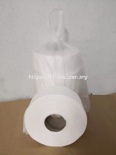 Virgin Pulp Jumbo Roll Tissue 120m X 4 rls (2 PLY)